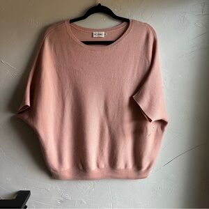 The Reset Essential Wool Knit Pullover‎ Sweater Relaxed Elevated Basic Sz L/XL